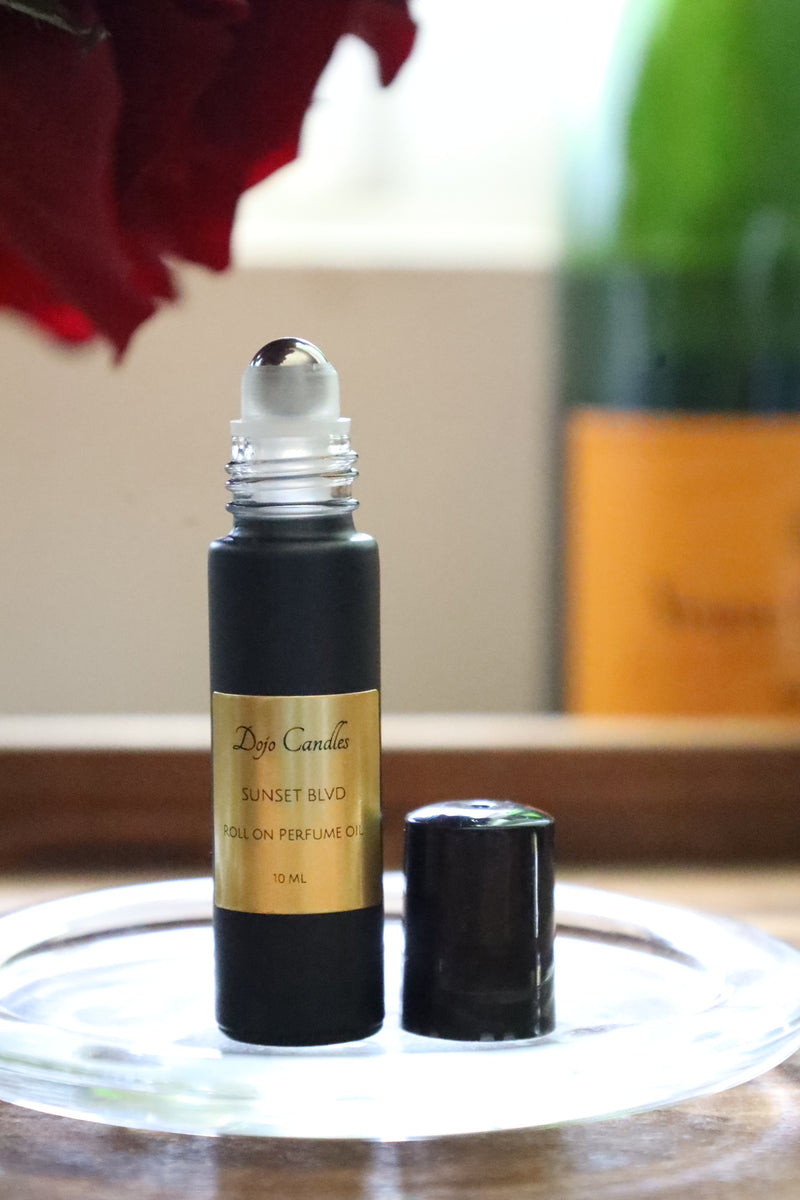 Sunset Blvd. (Jo Malone Dark Amber Ginger Lily Dupe) Luxury Roll On Oil